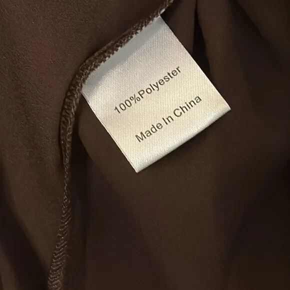 TUCKERNUCK X INDIA HICKS NEW Chocolate and Ivory Grove Blouse SMALL - Picture 5 of 5